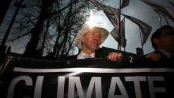 James Hansen, climatologist. Professor at Columbia University. Former head of NASA institute for Space Studies.