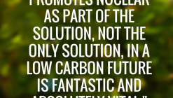 a green NGO that promotes nuclear is vital