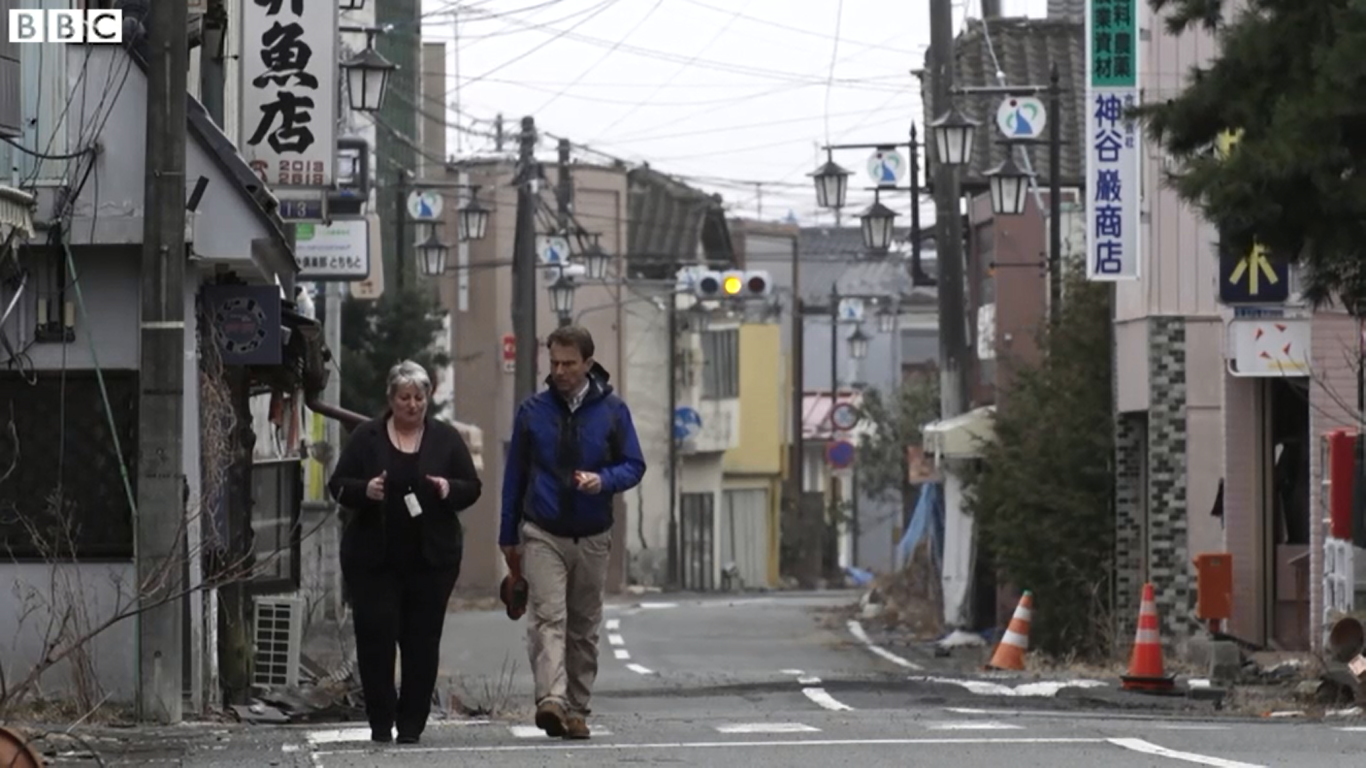 Gerry Thomas in Fukushima